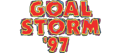 Goal Storm '97 logo for Playstation